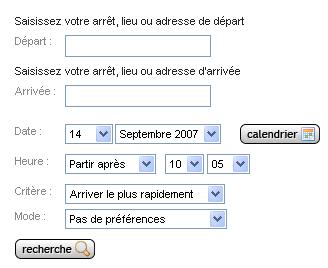 calculateur d'itinéraire